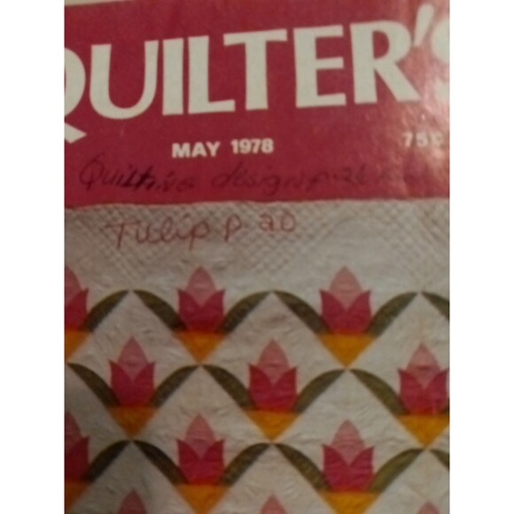 Quilter’s Newsletter Magazine-Lot Of 7 From 1978 - Picture 5 of 13